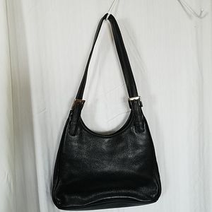 Stone Mountain Leather Purse black estate find!